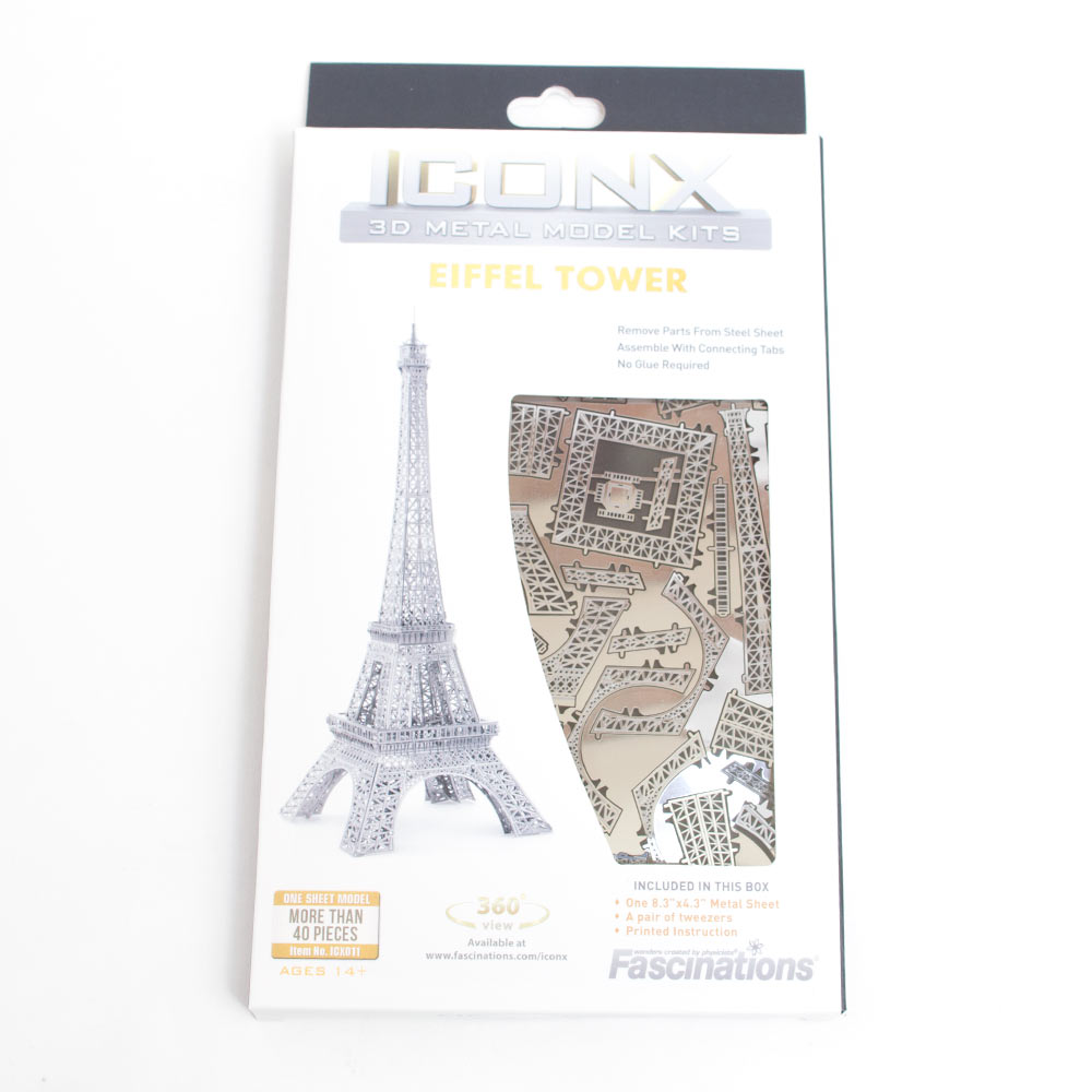 Metal Earth, Toys & Figurines, Metal, Art & School, ICX005 Eiffel Tower, 2422